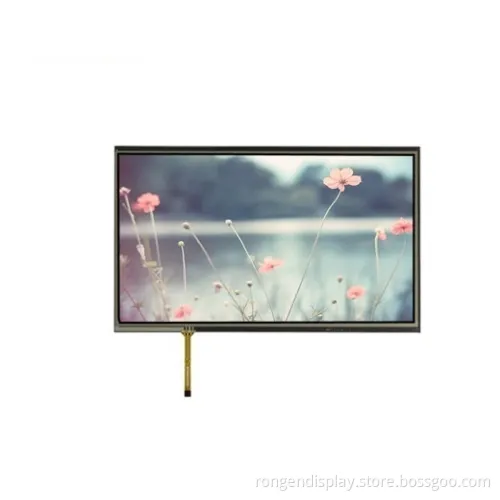 10.1 Inch 1280X800 TFT LCD Display 45pin Resistive Touch Screen